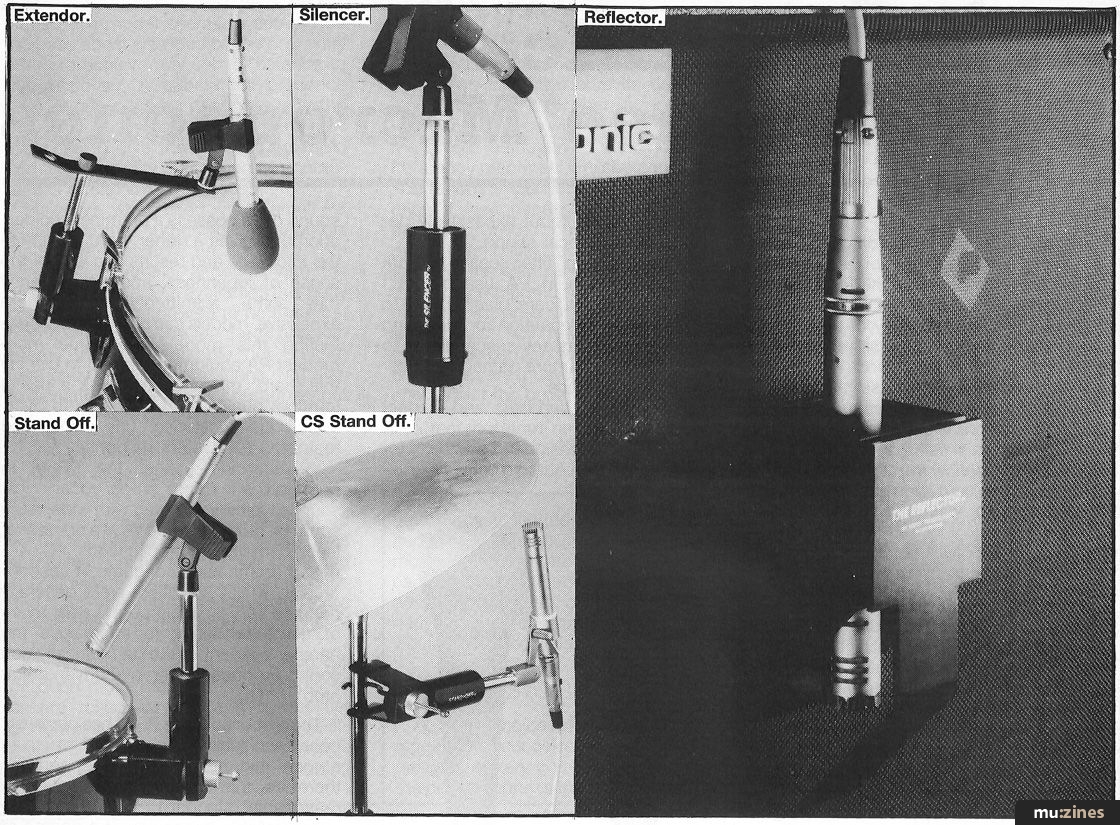 Stand Off Clip-On Mic Stands (HSR Oct 84)