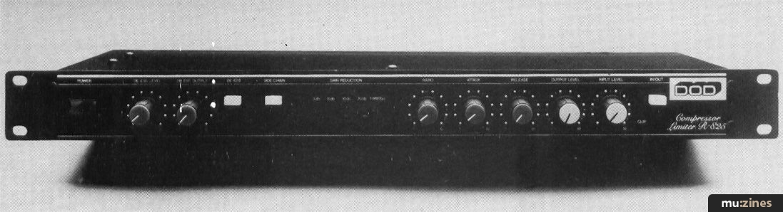 DOD R-825 Compressor/De-esser (HSR Mar 85)